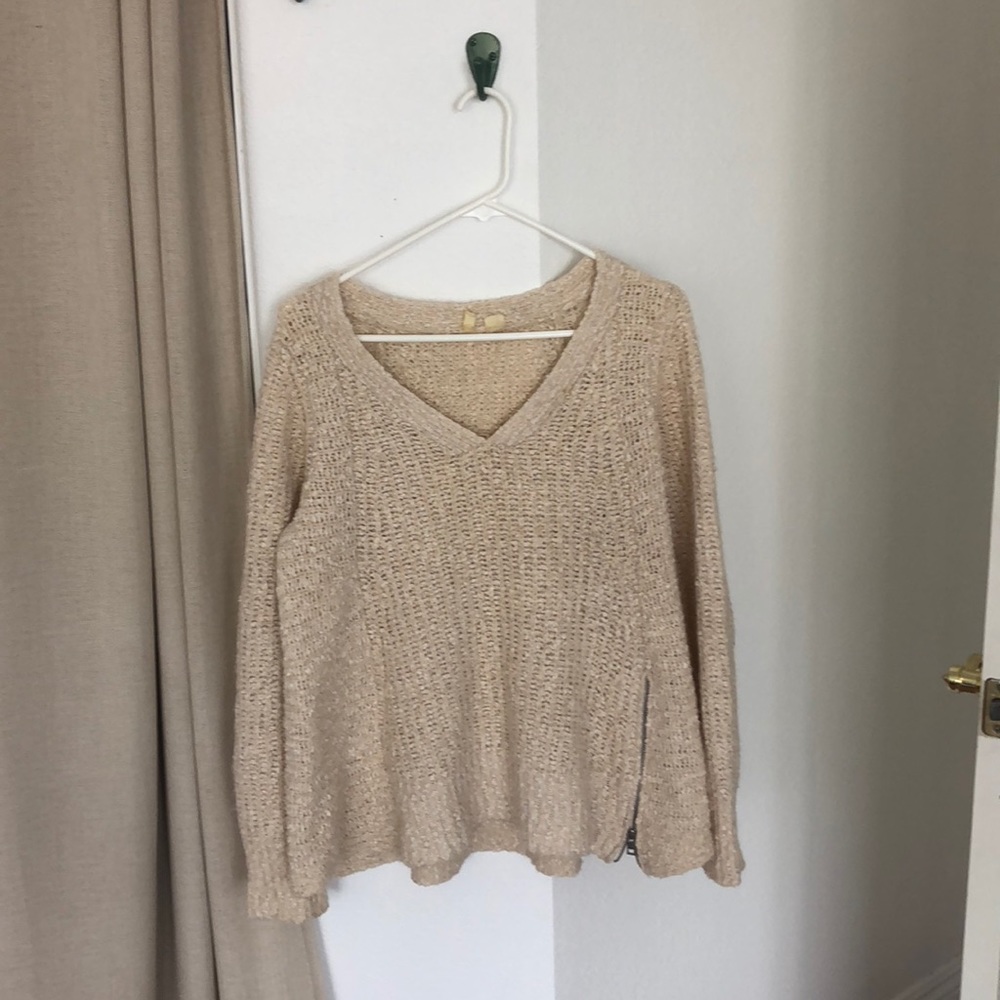 warm cream sweater